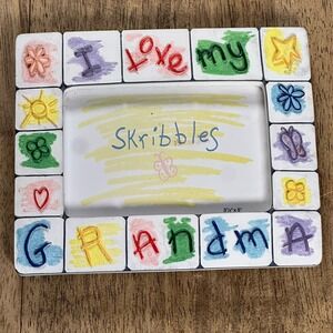 Russ Skribbles Photo Frame I Love Grandma Holds a ‎ 3 1/2 x 5"